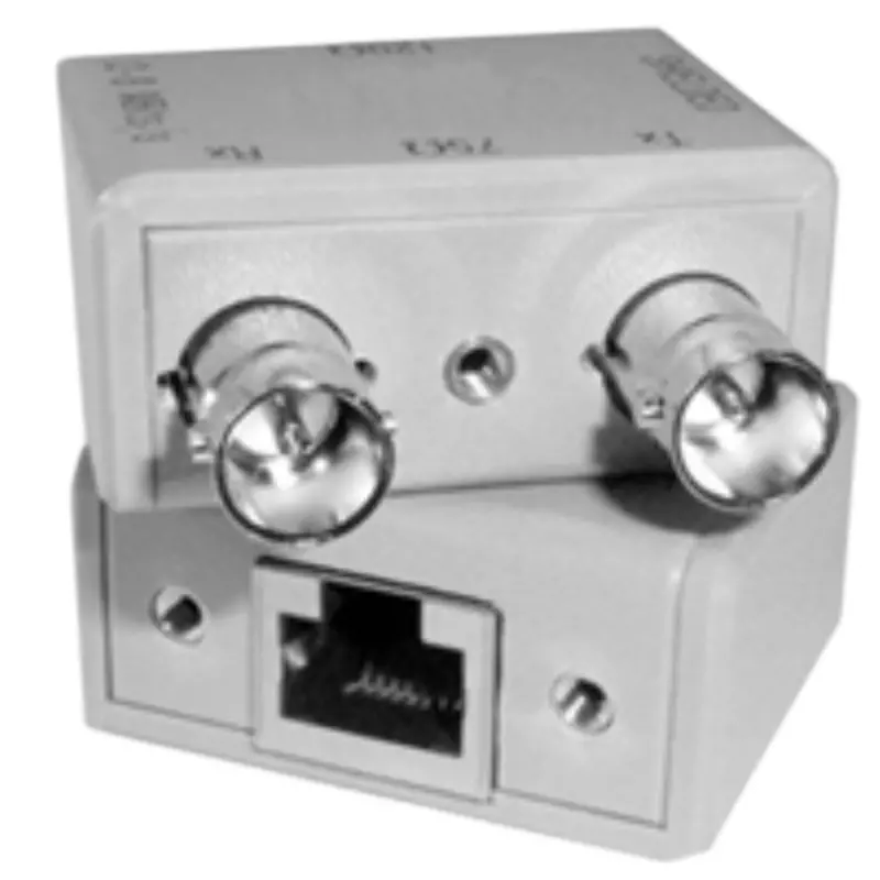 GENERIC Dual BNC Female to RJ45 Balun <0.16 dB Insertion Loss 8 Mbps Data Transfer Rate