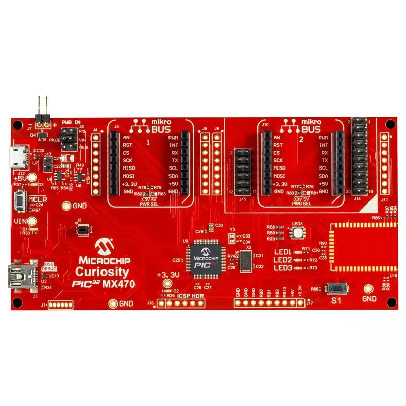 MICROCHIP Embedded Development Kits - DSPIC / PIC DEV BOARD, CURIOSITY PIC32 MCU, DM320103
