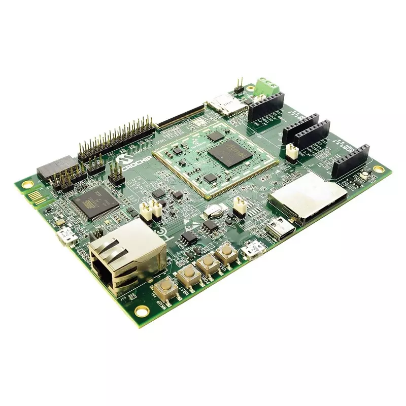 MICROCHIP Embedded Development Kits ARM 32BIT MPU, ARM CORTEX-A5, ATSAMA5D27-SOM1-EK1