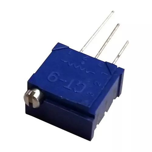 NIDEC COMPONENTS TRIMMER POT, CERMET, 10K, 18TURN, TH, CT-9EW103