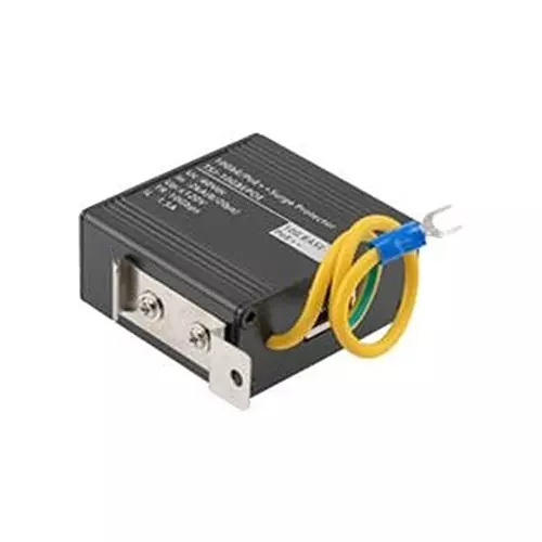 L-COM DATA SURGE PROTECTOR, 10GBPS, DIN RAIL, TSJ-10GBEPOE-LC