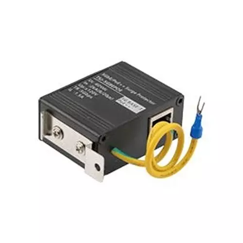 L-COM DATA SURGE PROTECTOR, 5GBPS, DIN RAIL, TSJ-5GBEPOE-LC