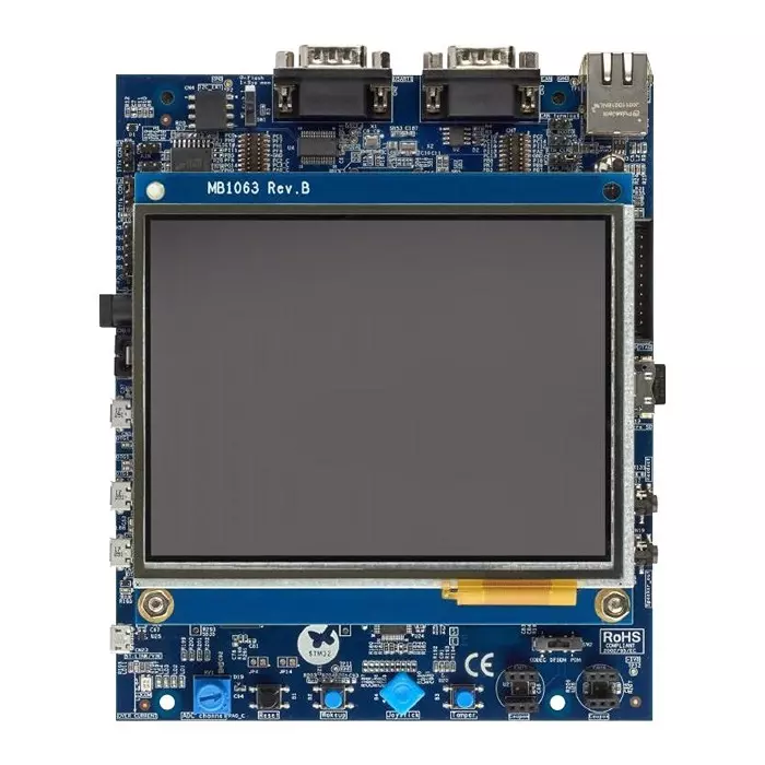 Stmicroelectronics Evaluation Board, 32Bit, Arm Cortex-M7F, Stm32H743I-Eval2