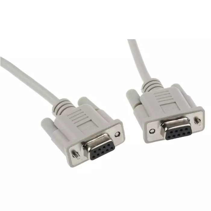 ROLINE Female 9 Pin D-sub to Female 9 Pin D-sub Serial Cable 1.8m, 11.01.9018-50