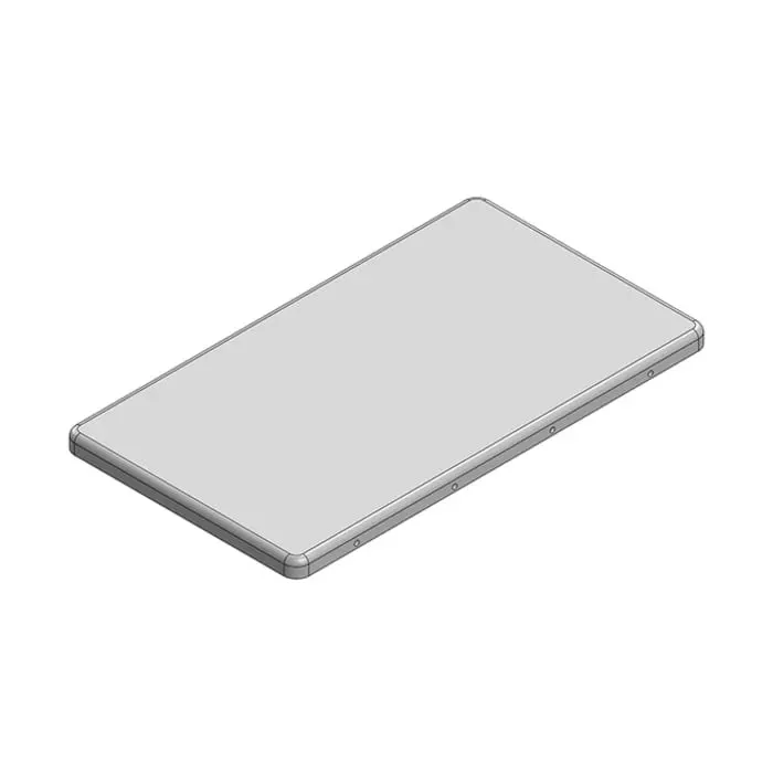 Masach Tech Tin Plated Steel Shielding Cage Seamless Cover 63.5x35.9x2.5 mm, MS631-10C (Pack of 5)