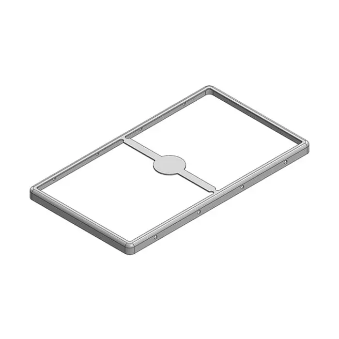 Masach Tech Tin Plated Steel Shielding Cage Seamless Frame 63.1x35.5x2.8 mm, MS631-10F (Pack of 18)