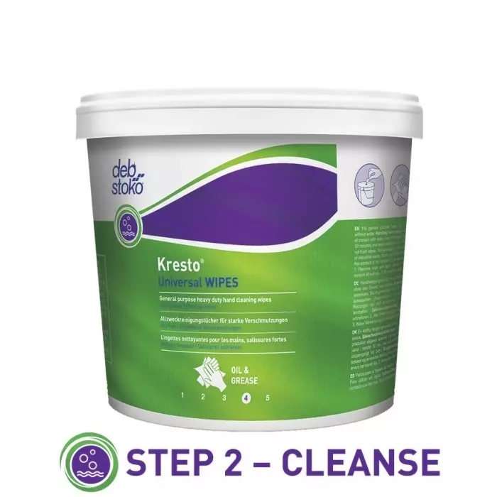 SCJ Professional Kresto® Universal Wipes Wet Hand Wipes Tub of 150 300x240 mm, UNV150W
