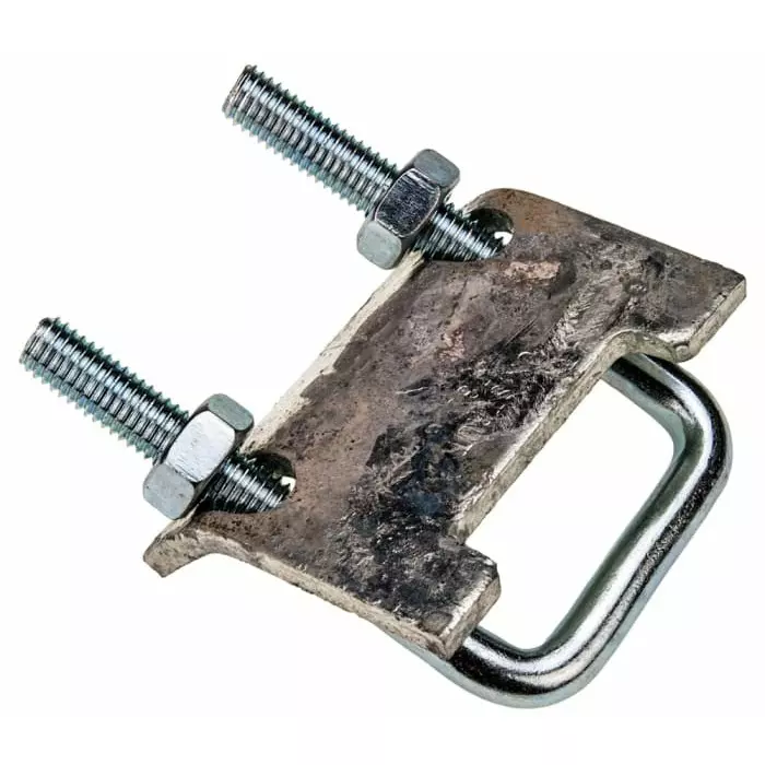 Unistrut Galvanised Steel Beam Clamp Fits Channel Size 21x41 mm, P 2785 (Pack of 2)