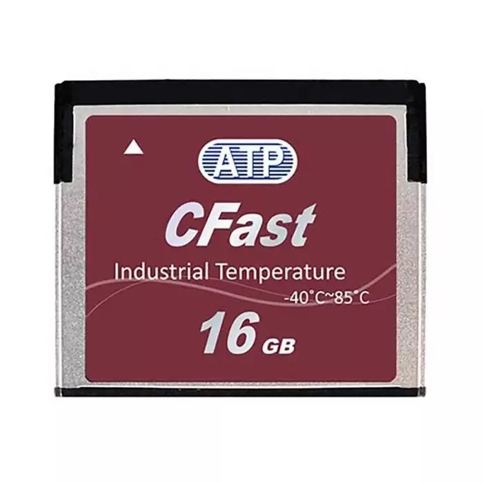 ATP A600Si CFast Card SATA III Interface, MLC NAND, 16GB Memory, 510MB/s Read, 175MB/s Write, AF16GCS-XAEIP