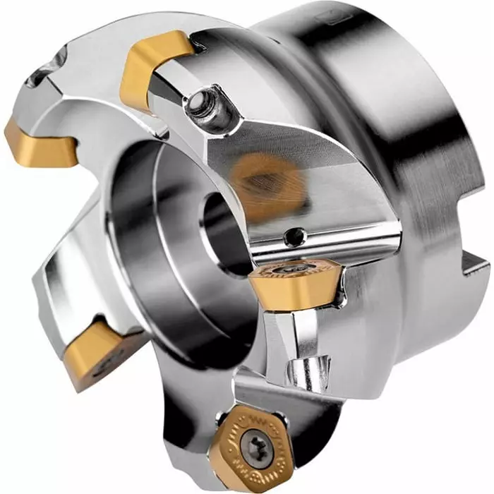 DORMER PRAMET 19° Face Mill 50 mm Diameter 4 Pieces, 50A04R-S19PD09-C
