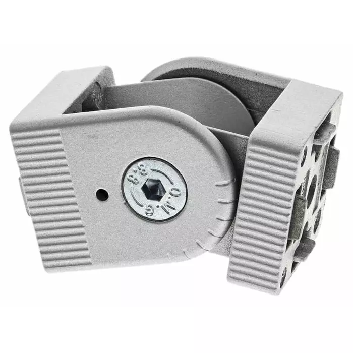 Bosch Rexroth M6 Multi-Angle Connector, Connecting Component, Strut Profile 30 mm, Groove Size 8 mm, 3842538683