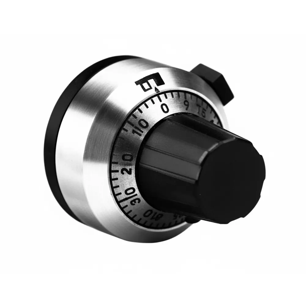 TT Electronics 2640 Series Turns-Counting Dial Plastic 6.35 mm (1/4 inch) Shaft Diameter, 2646