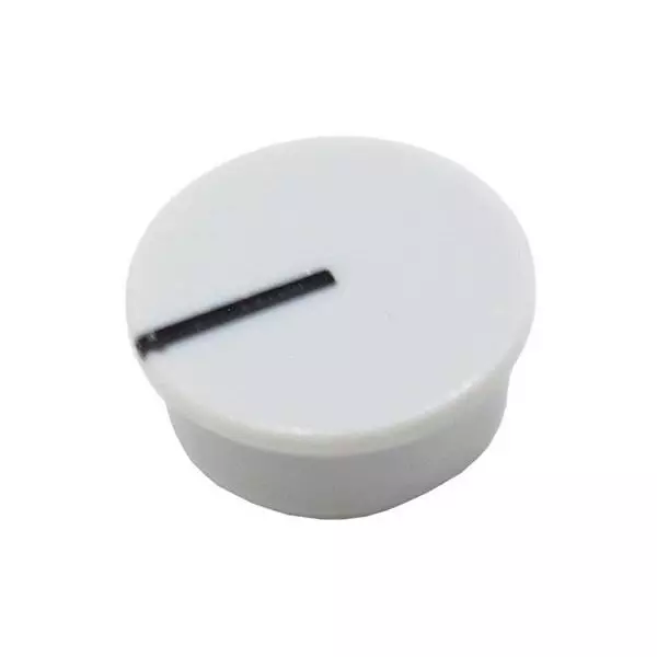 Eagle Plastic Devices 450-CP Series Knobs & Dials Cap Gray 11 mm Outside Diameter, 450-CP185