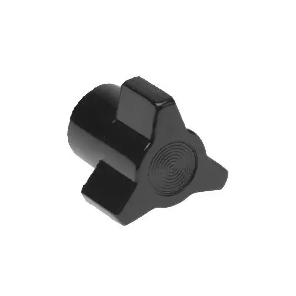 DAVIES MOLDING Clamping Knob Phenolic Black 22 mm Outside Diameter, 3022BF