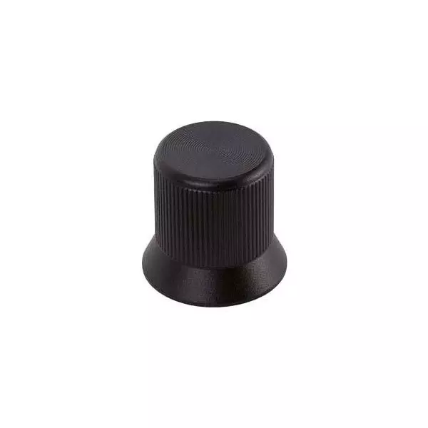 Same Sky Knobs D-Cut Type Aluminum Black 14.5 mm Outside Diameter, SAK-023