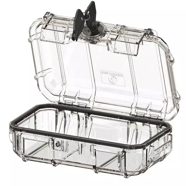 SERPAC Cases 9.5 in 241.30 mm 5.8 in 147.32 mm 2.8 in 71.12 mm Clear Polycarbonate (PC), SE56OEM,CL