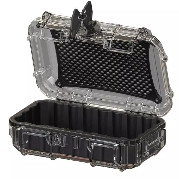 SERPAC Cases 9.5 in 241.30 mm 5.8 in 147.32 mm 2.8 in 71.12 mm Clear Polycarbonate (PC) Without Foam, SE56,CL