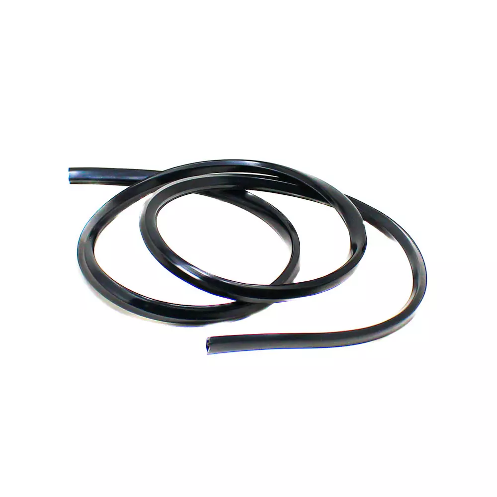 EasyMech 6mm Black Rubber Cover for 20X20 Aluminium Extrusion Profile 1 meter