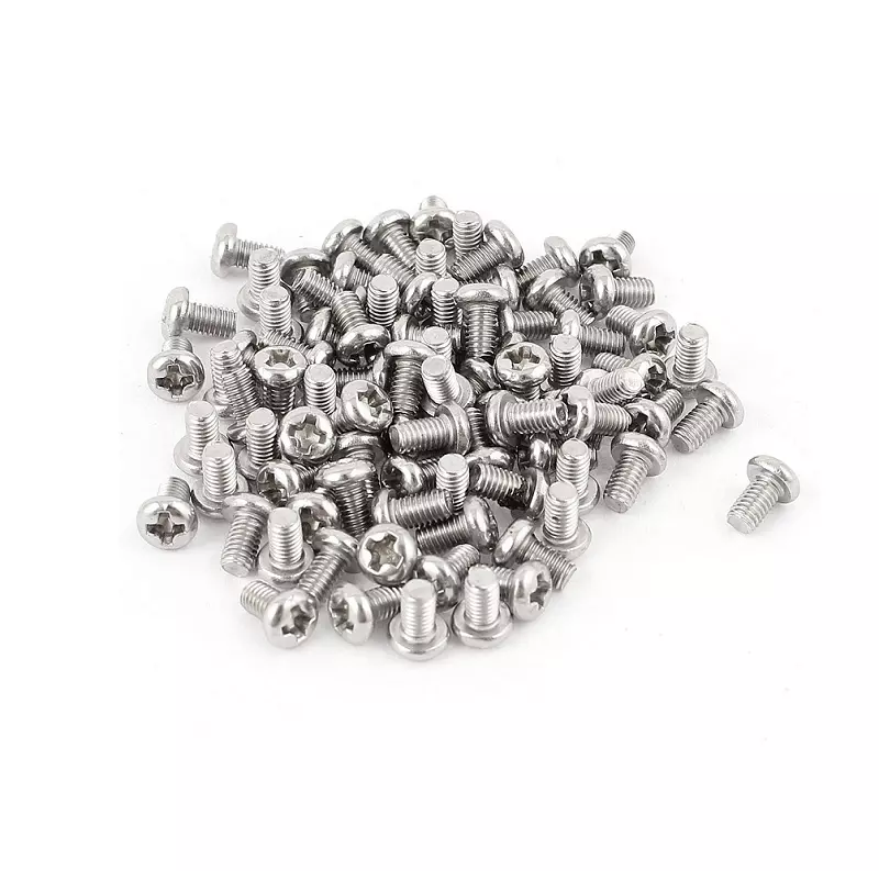 EasyMech SS 304 Pan Philips Head M3 X 5 mm Bolt- 25 Pcs