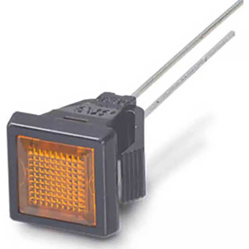 Sato Parts Indicator Light LED Bracket Square Lens 7X7 mm Flat Lens, DB-30-F-BOR