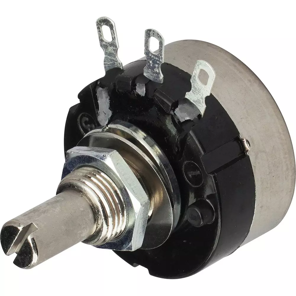 Tokyo Cosmos Electric Rv24 Series Carbon-Based Variable Resistor (Potentiometer For Commercial Equipment), RV24YN20S B202