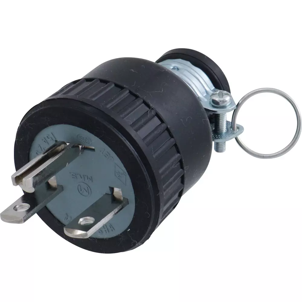 Meikosha Rubber Plug Grounding 2P 2 Pole, ME2547N