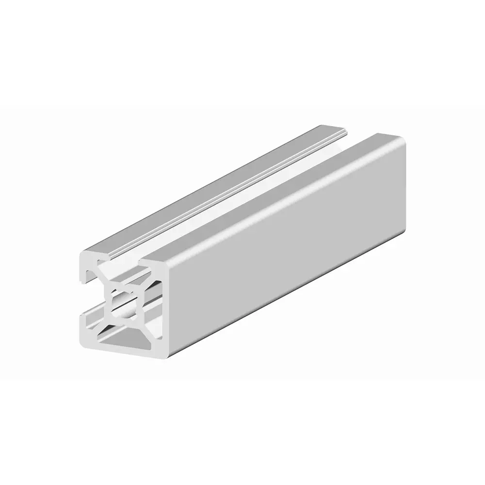 RS PRO Strut Anodised Aluminium 3 m Silver B6 20202NE 6 mm 20x20 mm 2, 2647857