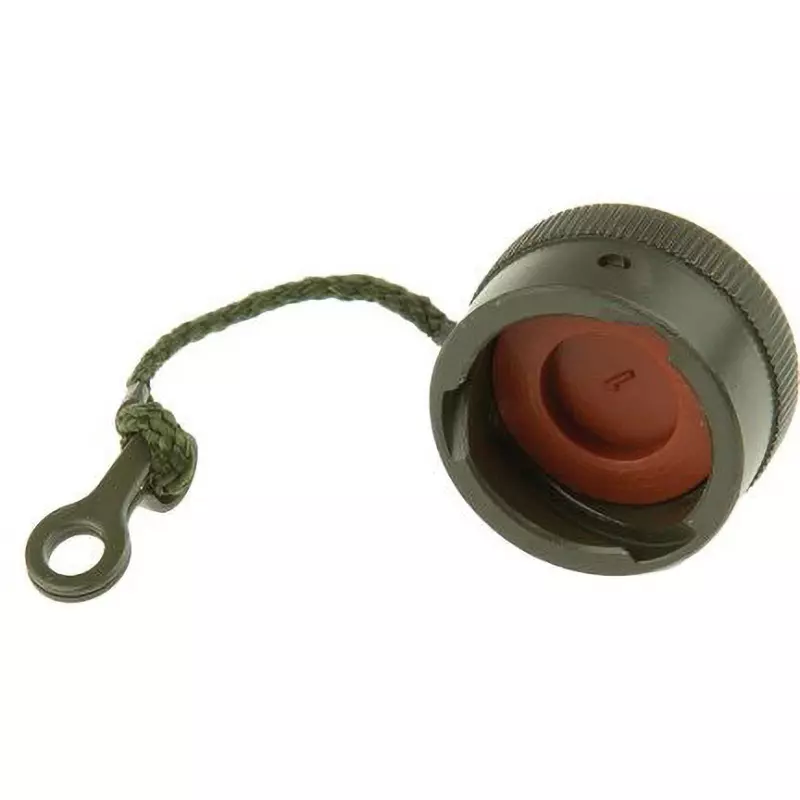 Amphenol Dust Cap Aluminum Material Black Color 62 GB Series, 62GB-812-12