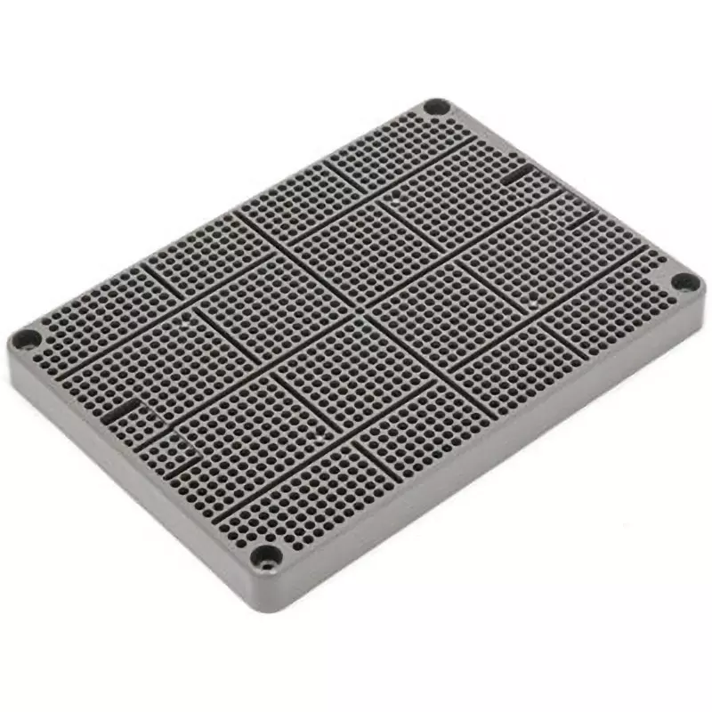 MIRAI Mounting Plate Vertical length Dark gray 120 mm Length, BPF-1712DG