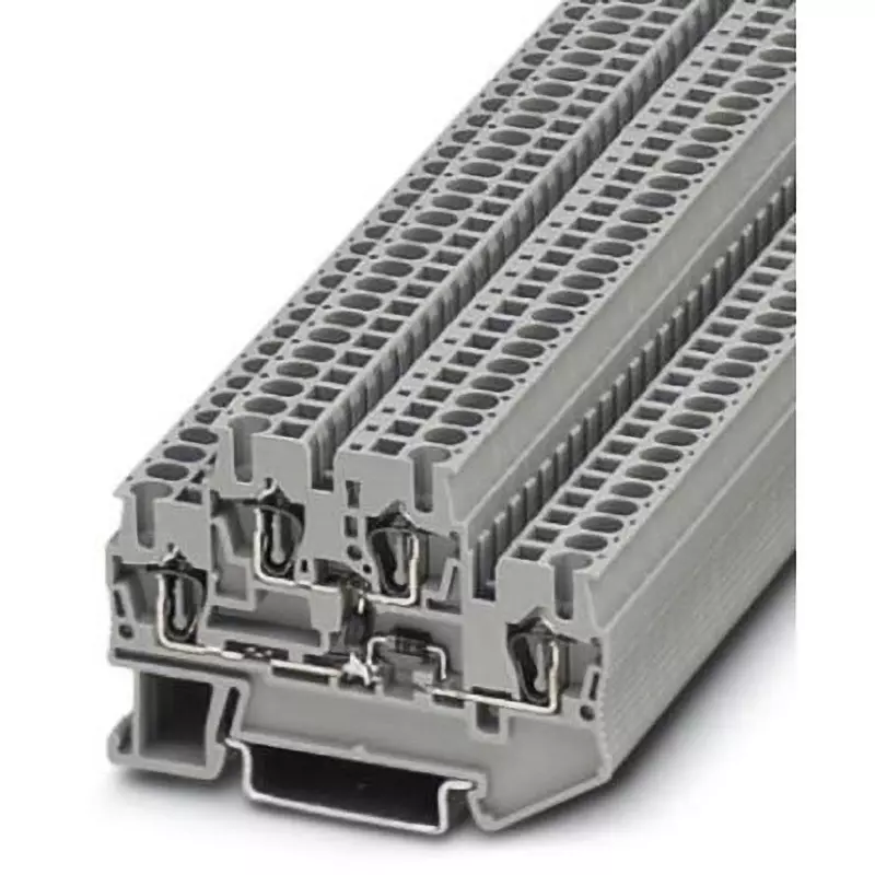 Phoenix Contact Spring Cage 26 Amp Current 250 V Rated Voltage, 3031584 (Pack of 5)
