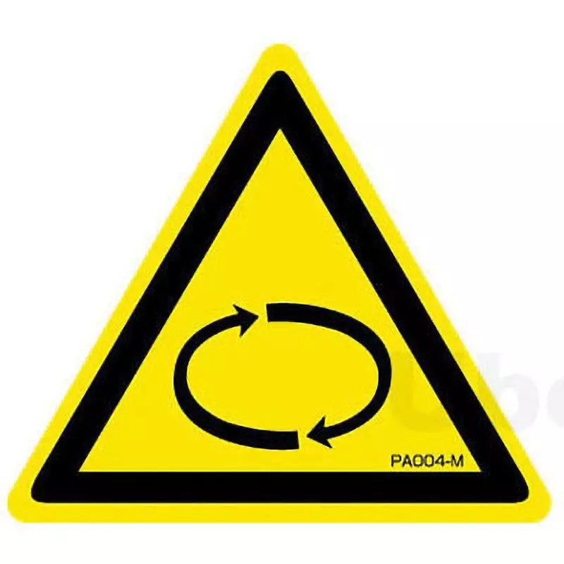 Ubon Triangular Label -20 to 80℃ Operating Temperature Range The label material is highly reliable and durable., PA004S (Pack of 20)