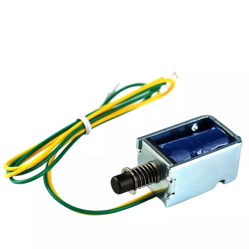 GB Push Type Solenoid DC 6 to 48 Rated Voltage Standard/12v, 12 Power, H10-0630-PUSH-12