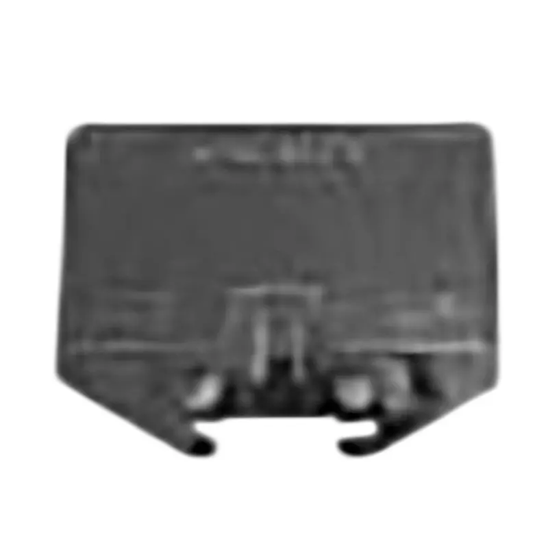 MIBU DENKI INDUSTRIAL End Plate F-60 Suitable Terminal Block, F-60E (Pack of 20)