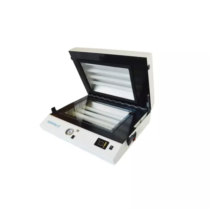 Fortex Double Sided 520x390 mm UV Exposure Unit With 12x20 W Tubes 625x605x140 mm, AZ220