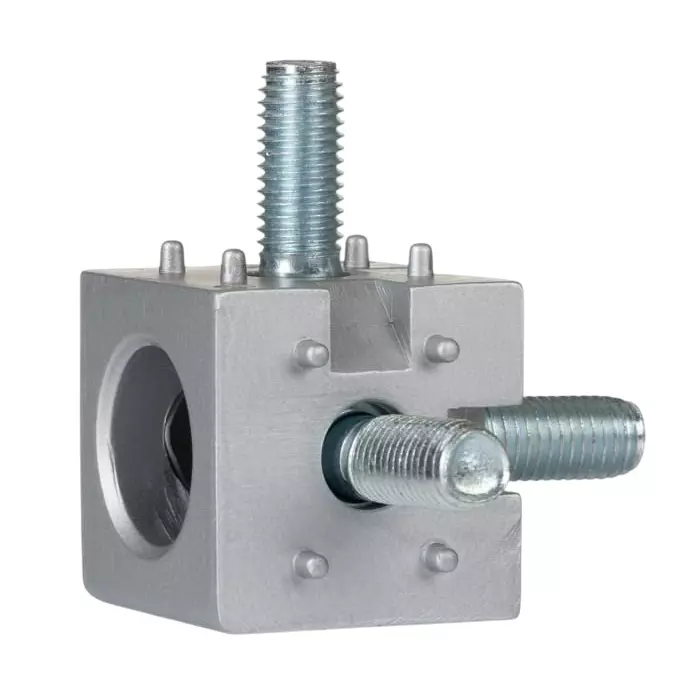 Bosch Rexroth S12 Cube Connector, Connecting Component, Strut Profile 40 mm, Groove Size 10 mm, 3842549869