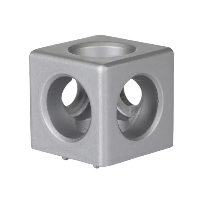 Bosch Rexroth S12 Cube Connector, Connecting Component, Strut Profile 40 mm, Groove Size 10 mm, 3842549869