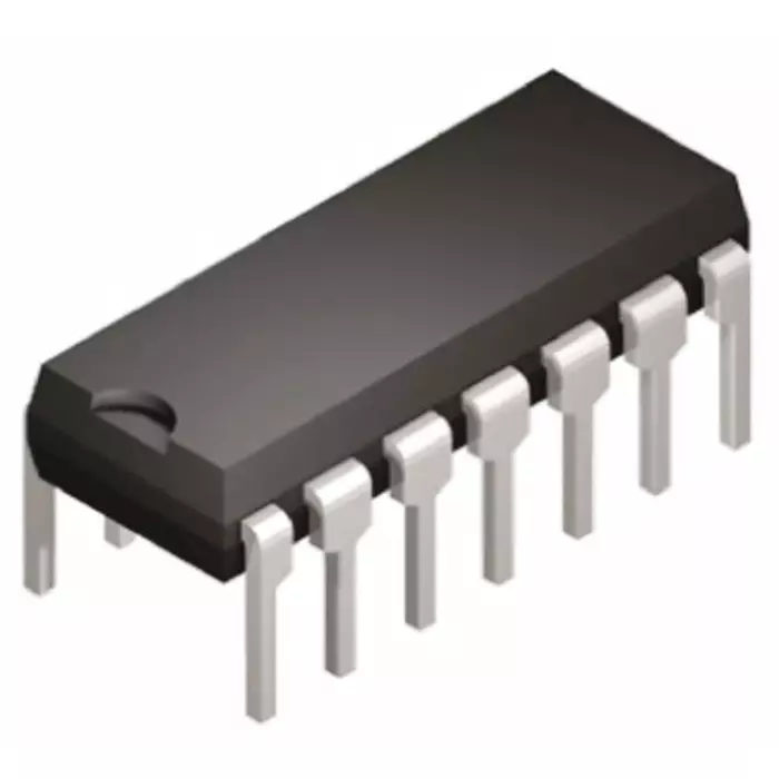 Texas Instruments Quad 2-Input NAND Logic Gate, 14-Pin PDIP, SN7400N