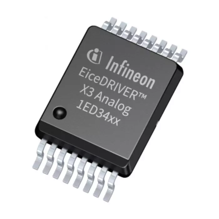 Infineon MOSFET Gate Driver 9 A 6.5V 16-Pin DSO-16, 1ED3491MU12MXUMA1 (Pack of 1000 Pcs)