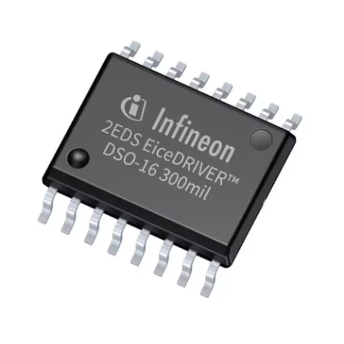 Infineon MOSFET Gate Driver 8 A 3 to 3.5V 8-Pin WB-DSO16, 2EDS8265HXUMA2 (Pack of 1000 Pcs)