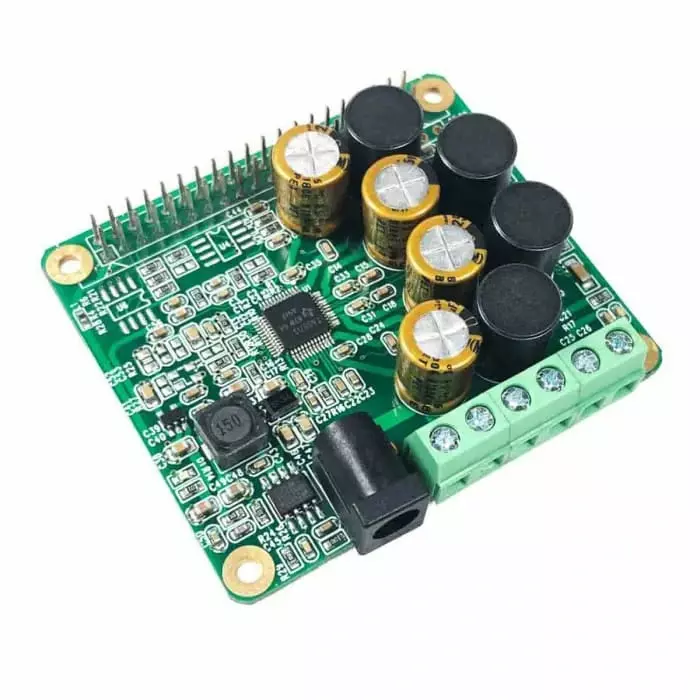 52Pi HiFi AMP Hat with 25W Amplifier for Raspberry Pi, MS102