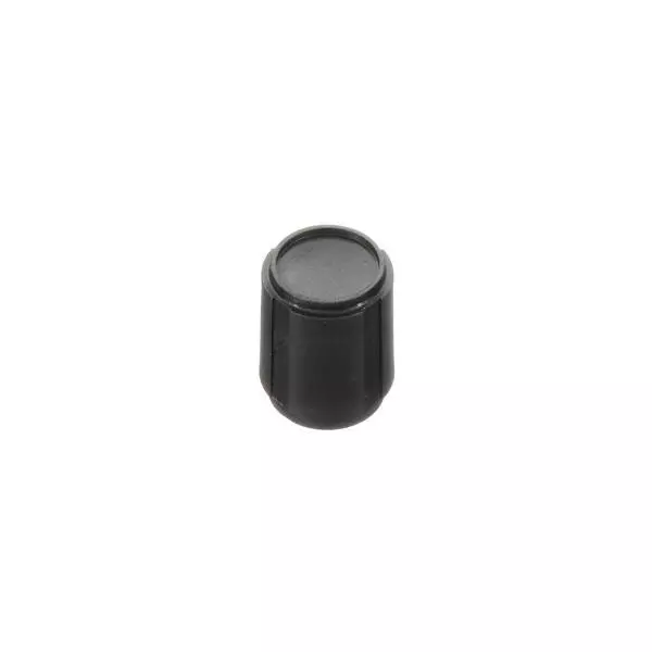 GRAYHILL Cylindrical Knob Plastic Black 13 mm Outside Diameter, 11K5019-KMNB