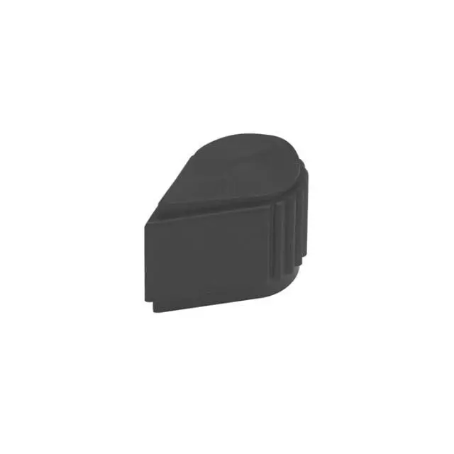 GRAYHILL Cylindrical Knob Ribbed, Tapered Design 19 mm Outside Diameter, 11K5028-KCNG