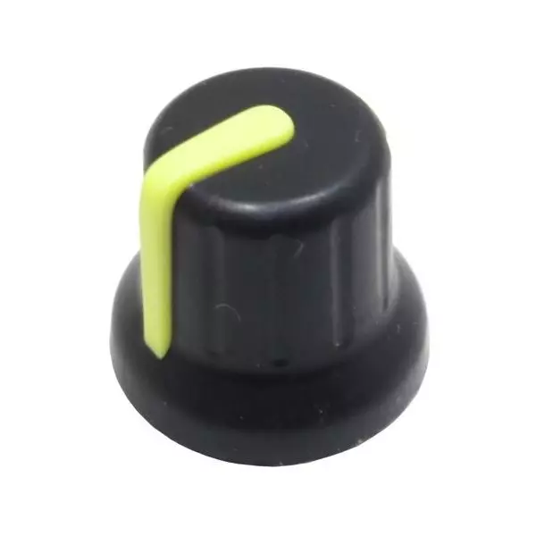 Eagle Plastic Devices Knobs Plastic Black 16 mm Diameter, 450-BA261