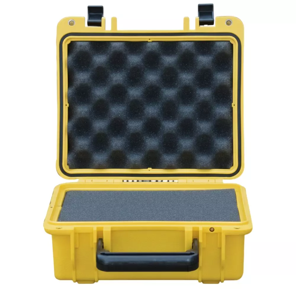 SERPAC Cases 10.8 in 274.32 mm 9.8 in 248.92 mm 4.9 in 124.46 mm Yellow Polypropylene (PP) With Foam, SE300FML,YL