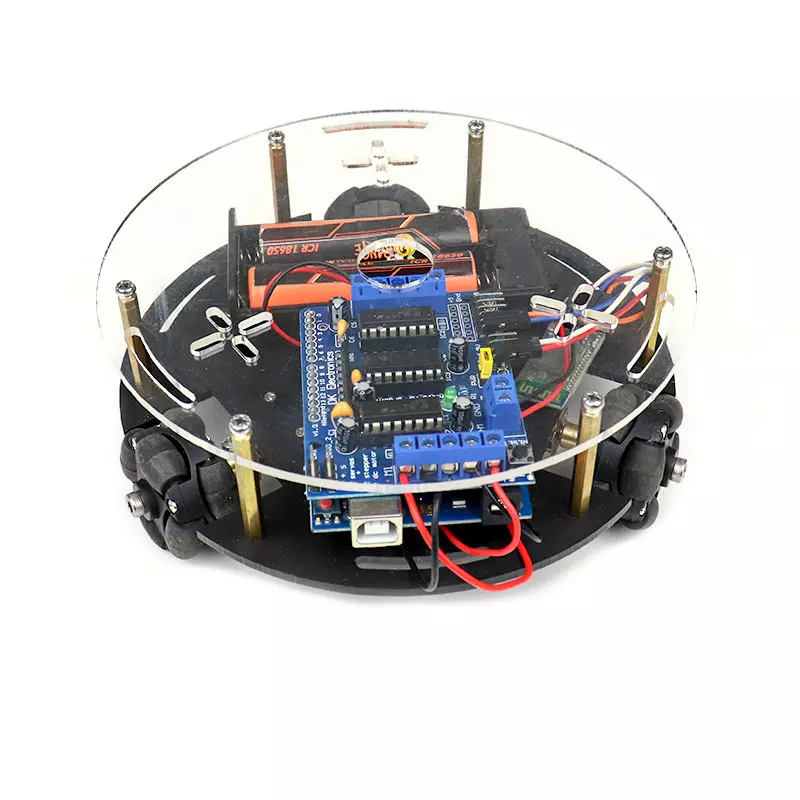 EasyMech Poly Bluetooth Controlled Omni Wheel Robot Kit