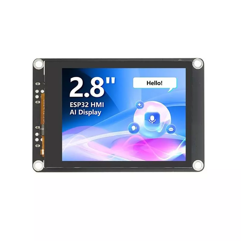 Elecrow CrowPanel Advance 2.8inch-HMI ESP32 AI Display 320x240 Artificial IPS Intelligent Touchscreen-Without Acrylic Case-ESP32-C6 Module