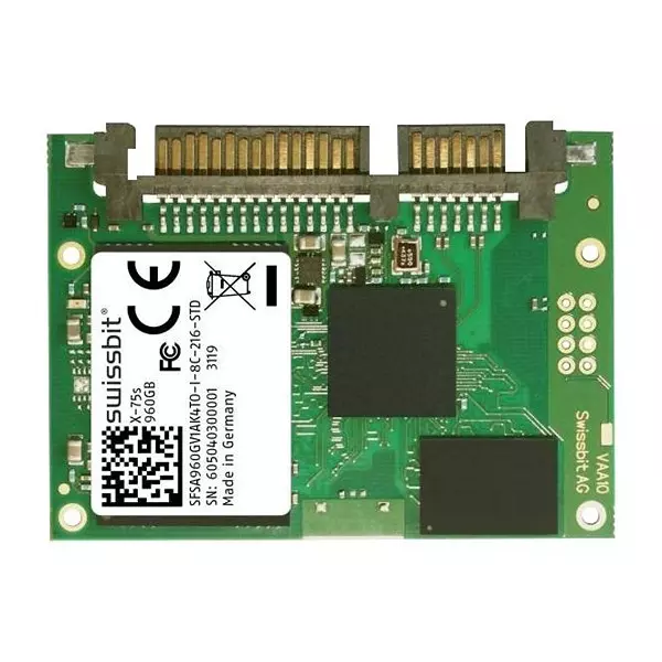 SWISSBIT Ssd, Sata Iii, Mlc Nand, Slim Sata, 30Gb, Sfsa030Gv3Aa1To-C-Lb-226-Std