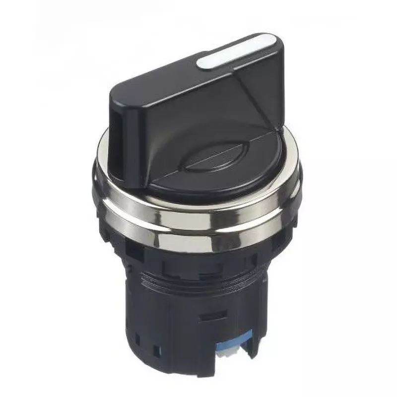 IDEC Hw Series 3-Position Selector Switch Selector Switch Spring Return (From Right), HW1S-31T