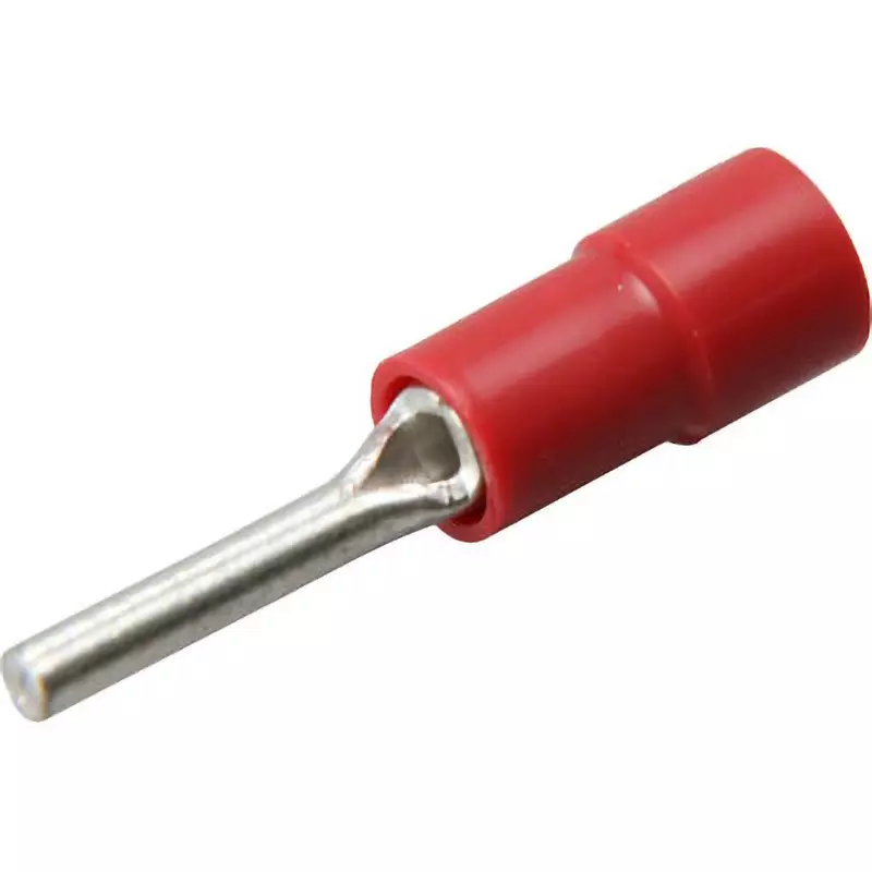 MonotaRO Crimp Terminal Bar Type With Insulation Coating 22.8 mm Overall Length, PTHY1-12 (Pack of 100 Pcs)