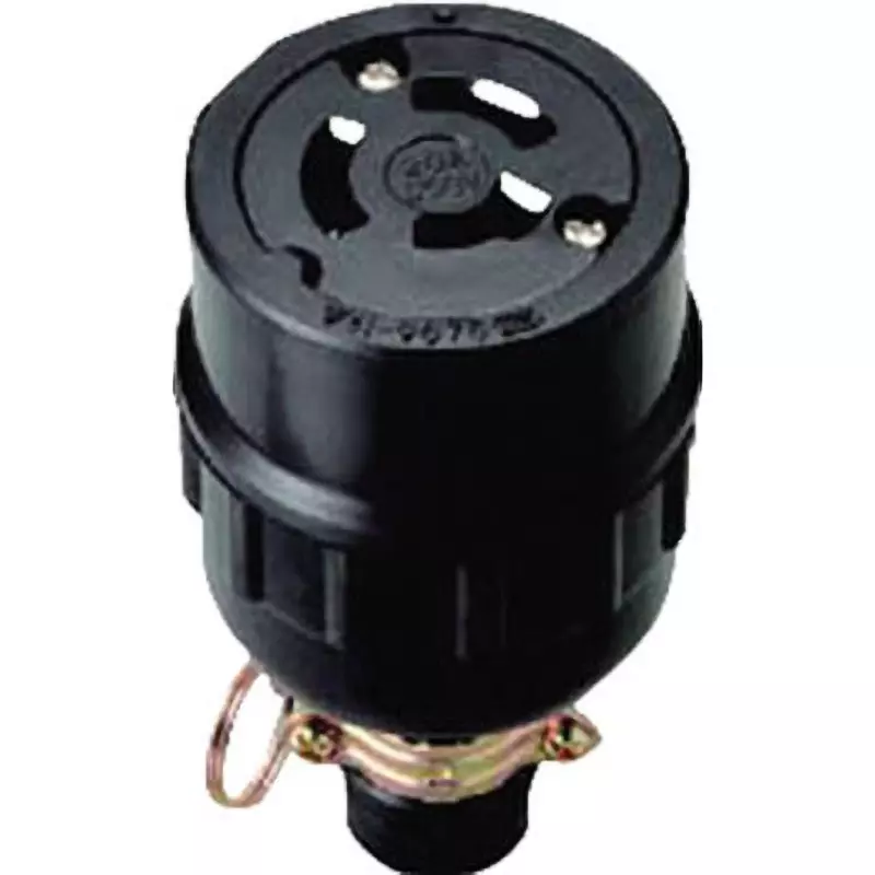 Meikosha Hook Rubber Connector Body 3 P 250 V 20 A Rated Current, MH2649